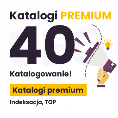 TOP 40 Katalogów Premium z podlinkowaniem